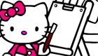 Igra Bojanje Hello Kitty Bojanka Igrica - Igre Hello Kitty Igrice