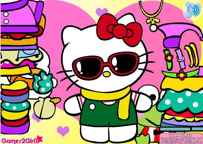 Igra Oblačenje Hello Kitty Odijevanje Igrica - Igre Hello Kitty Igrice