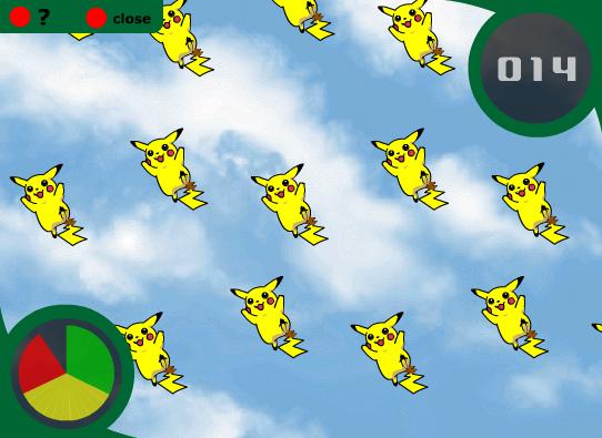 Igra Pokemon pucanje u Pikachua Igrica