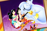 Aladin i Jasmin – Bojanka Disney likova