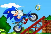 Jež Sonic vozi Kroser -Igra Vožnje Motora
