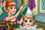 Frozen Anna Kupanje Bebe – Frozen Igre Snježno Kraljevstvo